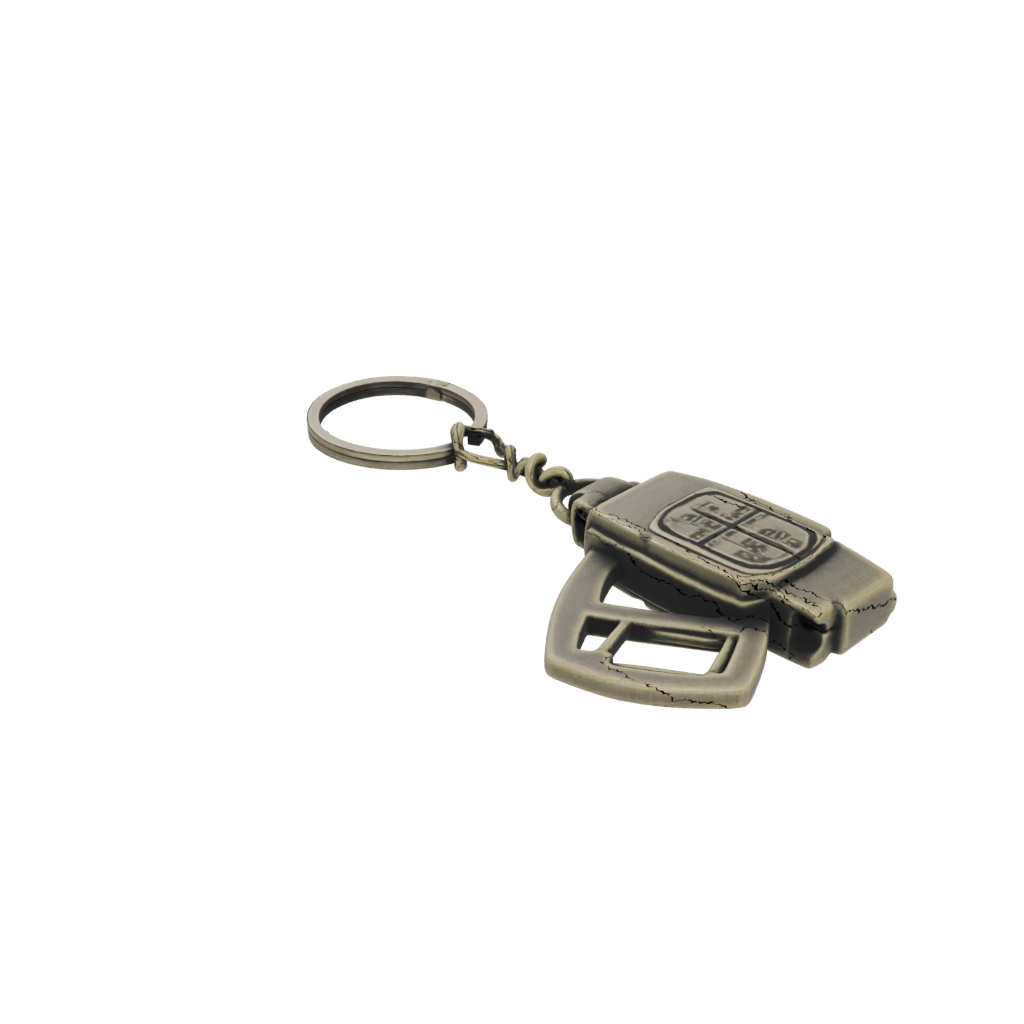 Bronze Whistle Keyfob — keychains 3D print model, STL