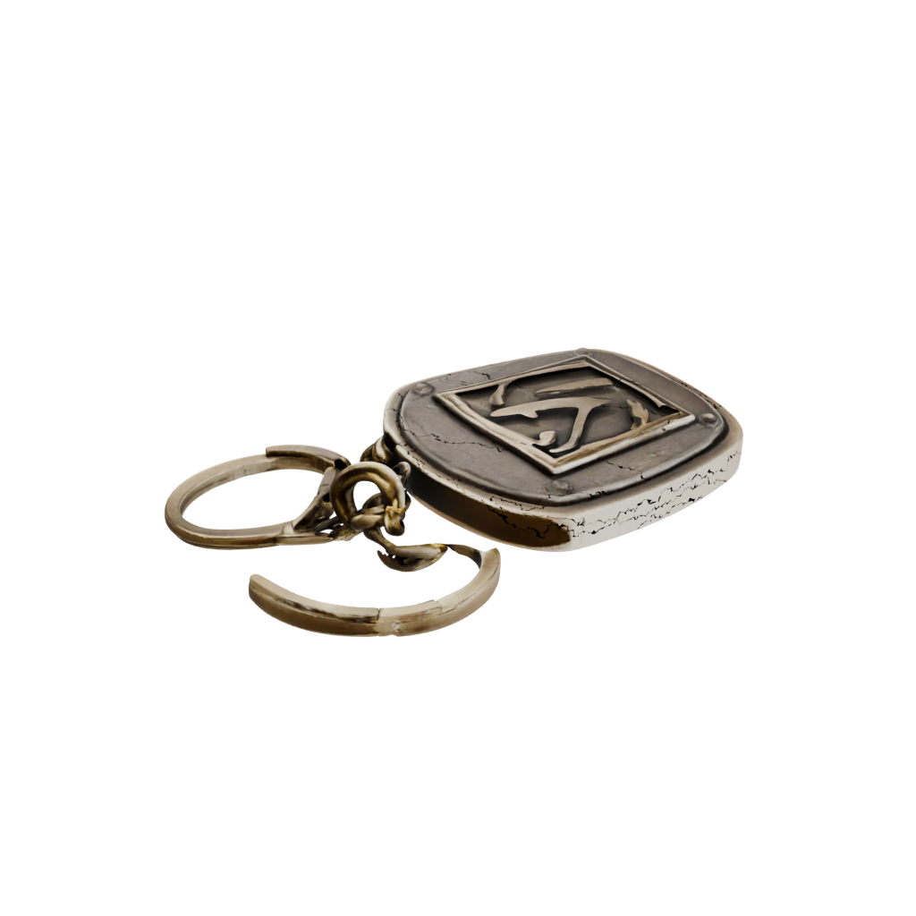 Bronze Layered Monogram Initial A