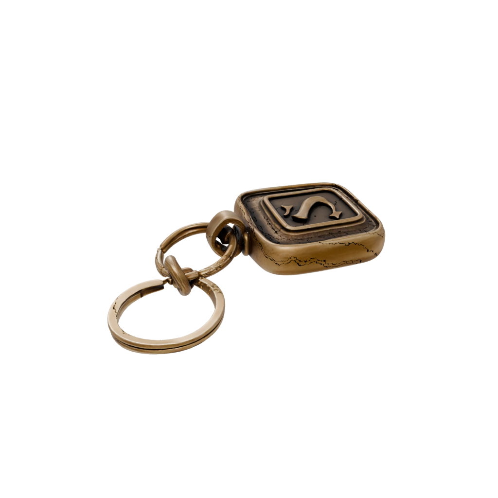 Bronze Layered Monogram Initial S