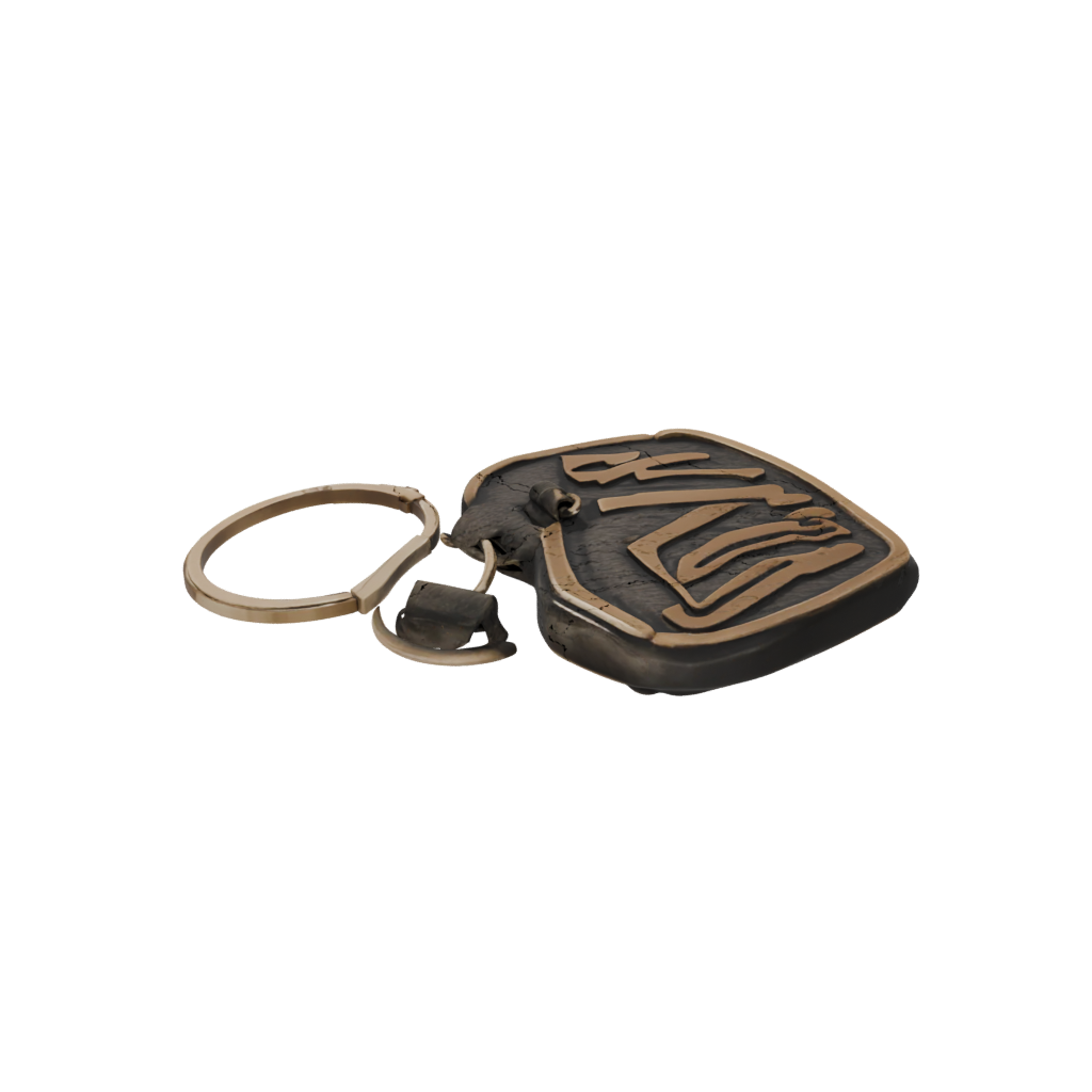 Bronze Layered Monogram Initial Y — keychains 3D print model, STL