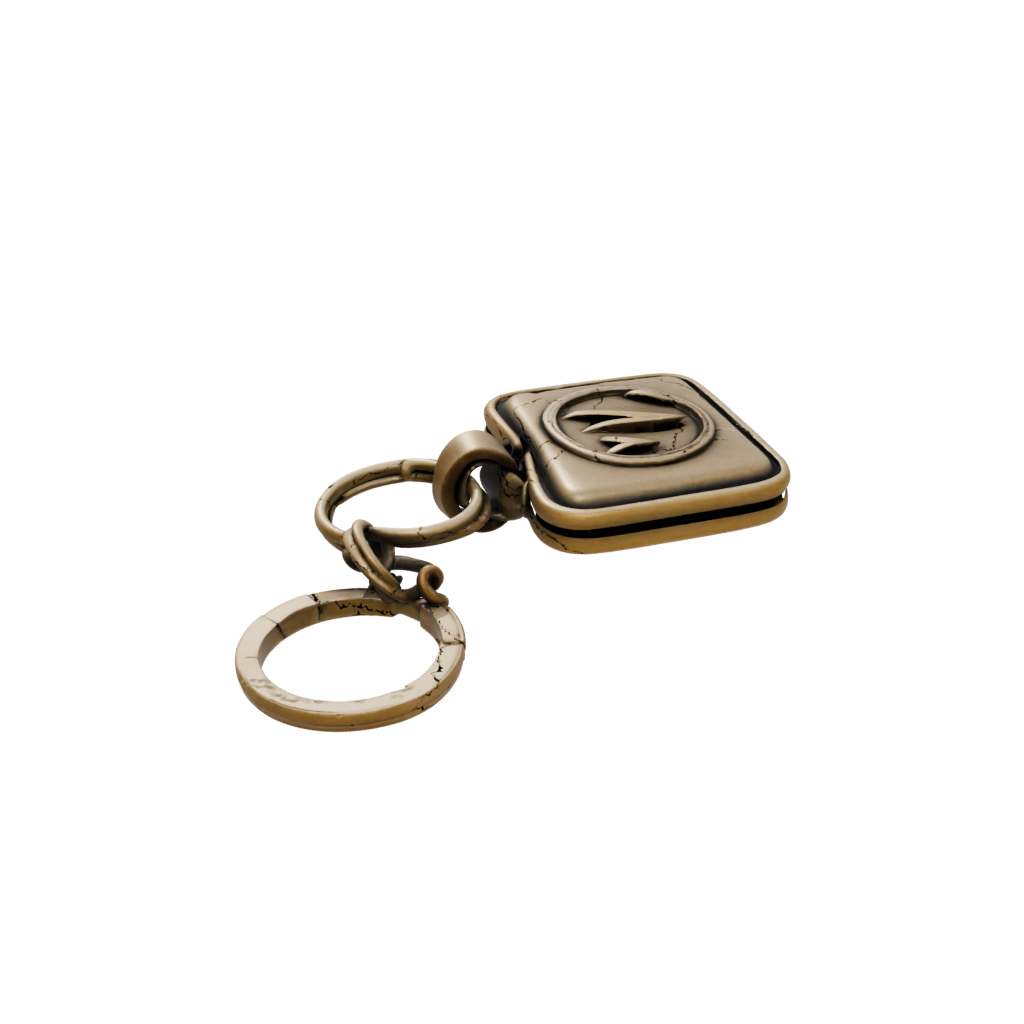 Bronze Layered Monogram Initial Z