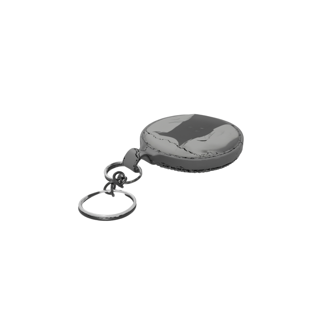 Camo 3D Cat Silhouette Charm