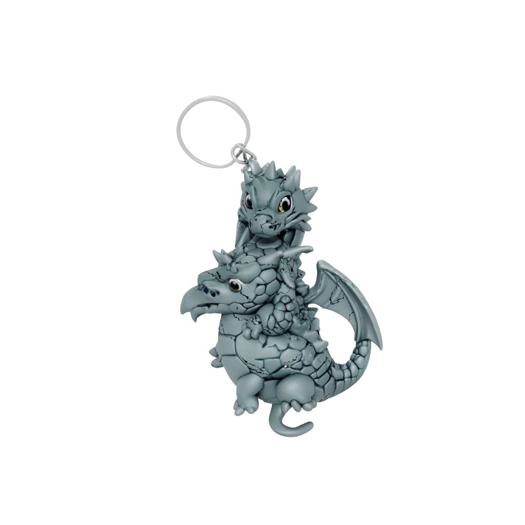 Camo 3D Mini Dragon Charm