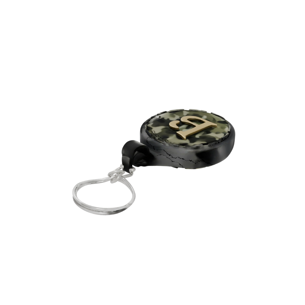 Camo 3D Monogram Initial B