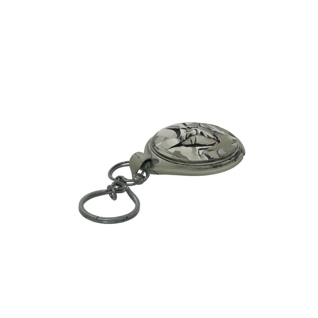 Camo 3D Mountain Peak Charm