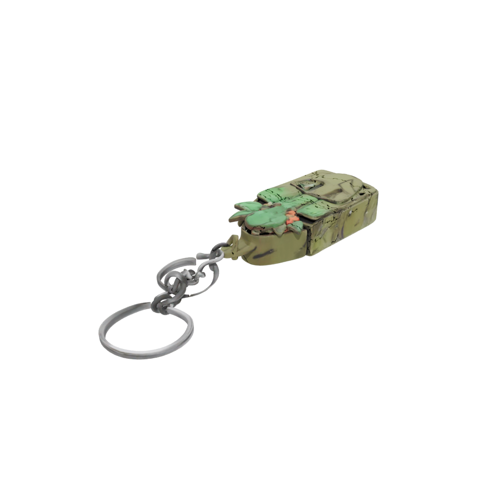 Camo Mini Cactus Charm