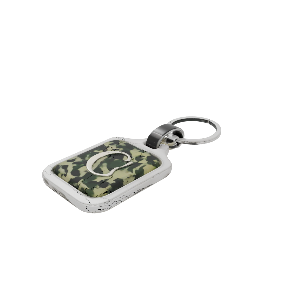 Camo Monogram Initial C