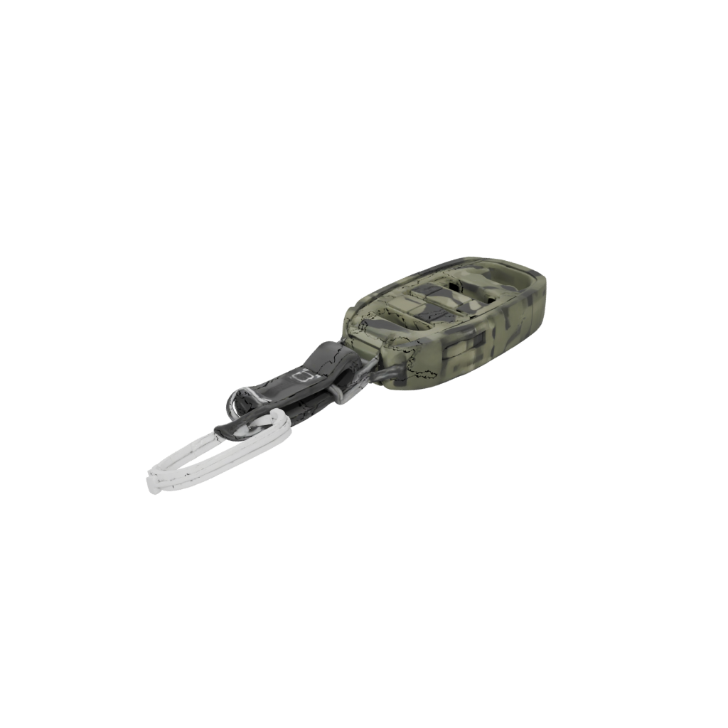 Camo Layered Carabiner Clip — keychains 3D print model, STL