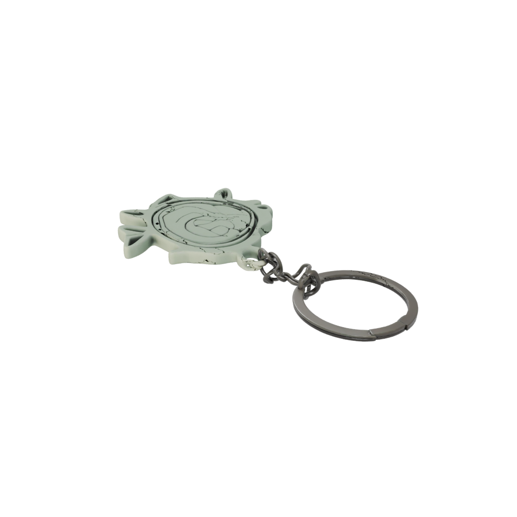 Camo Layered Fish Charm