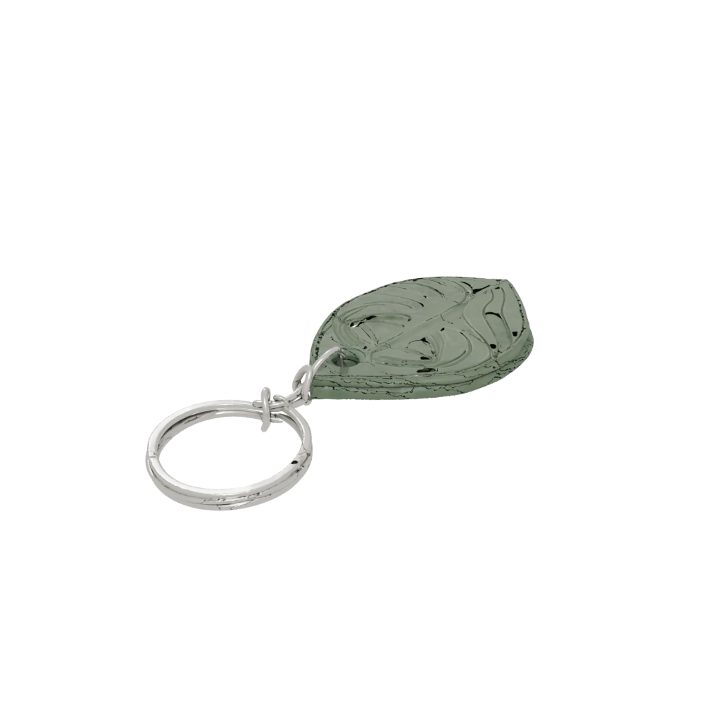 Camo Layered Leaf Charm