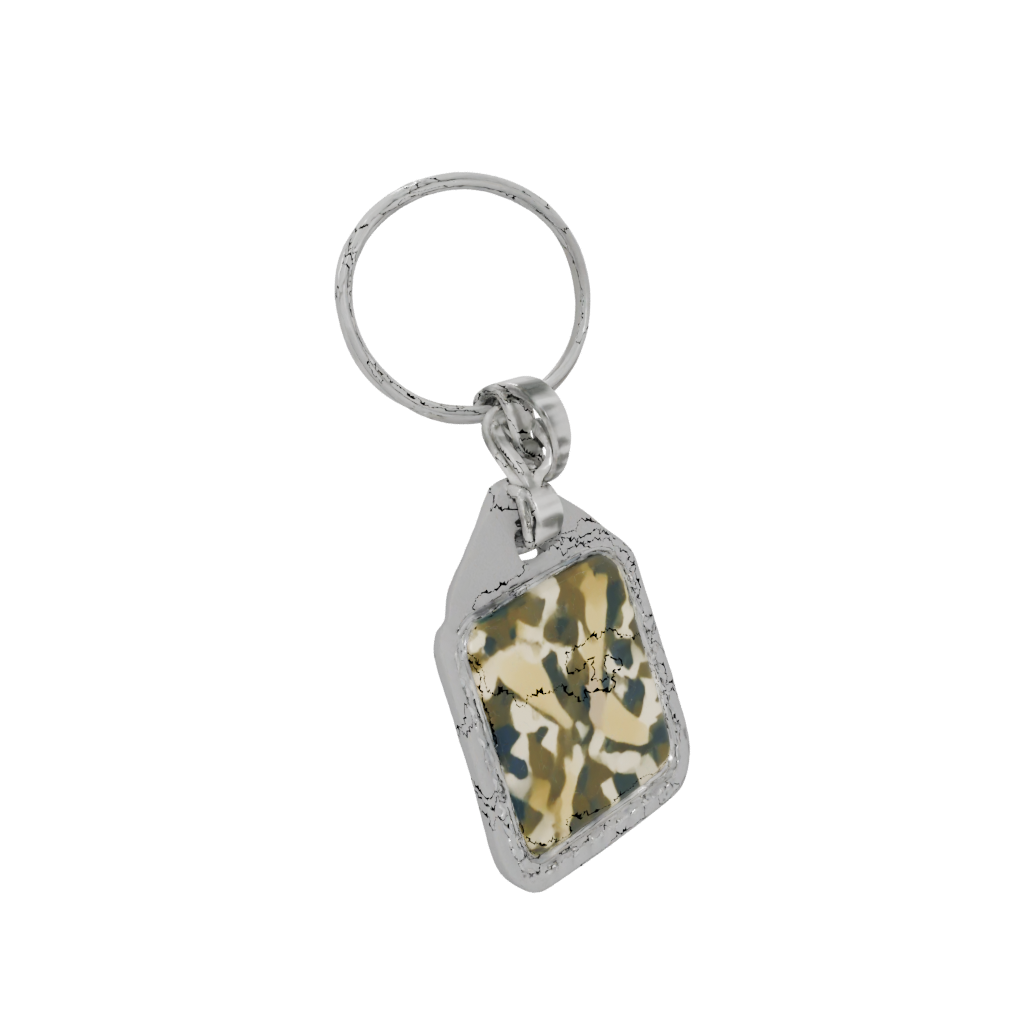 Camo Layered Monogram Initial X