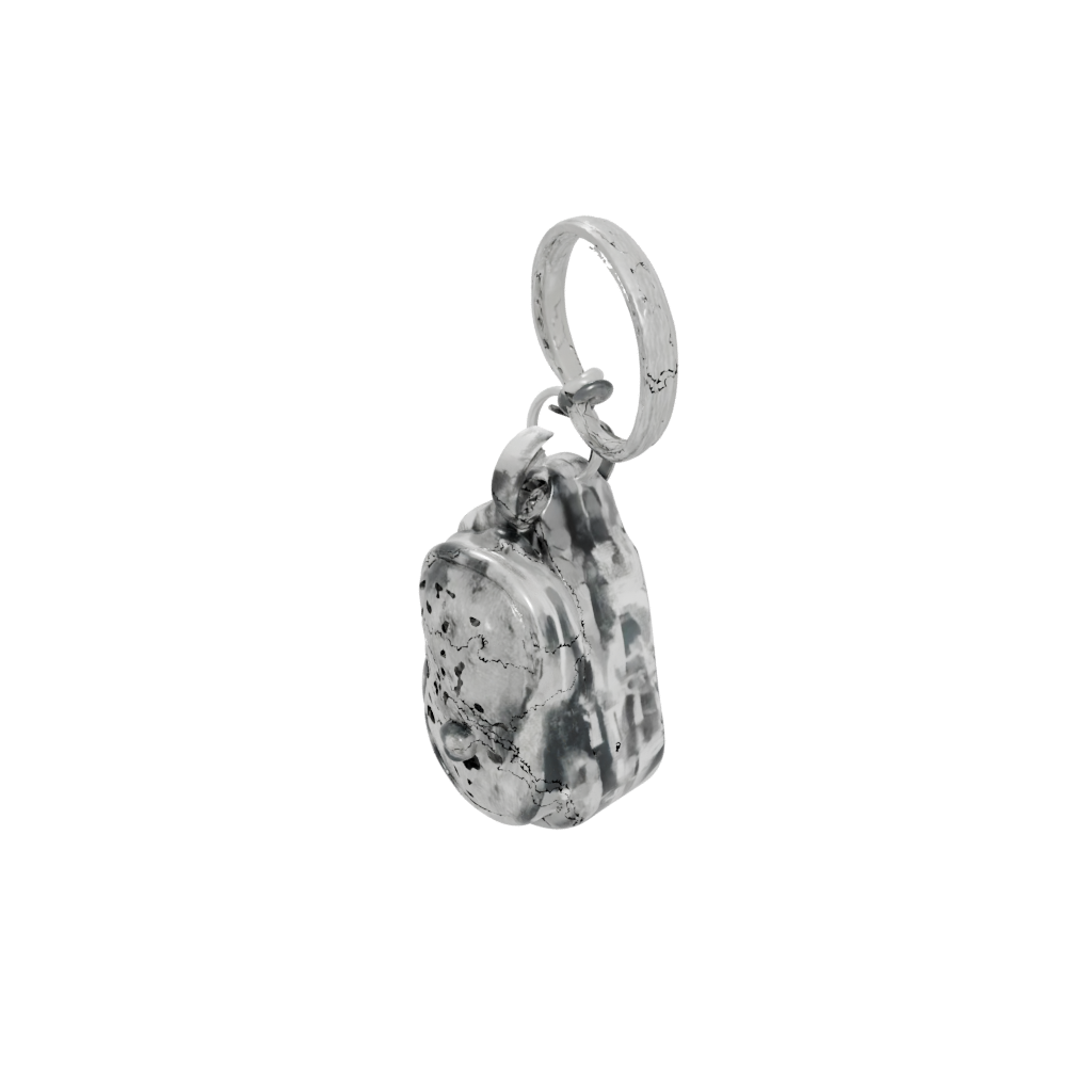 Camo Outline Wave Charm