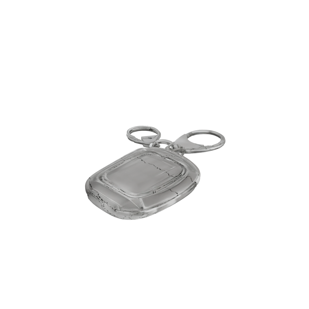 Crystal 3D Carabiner Clip