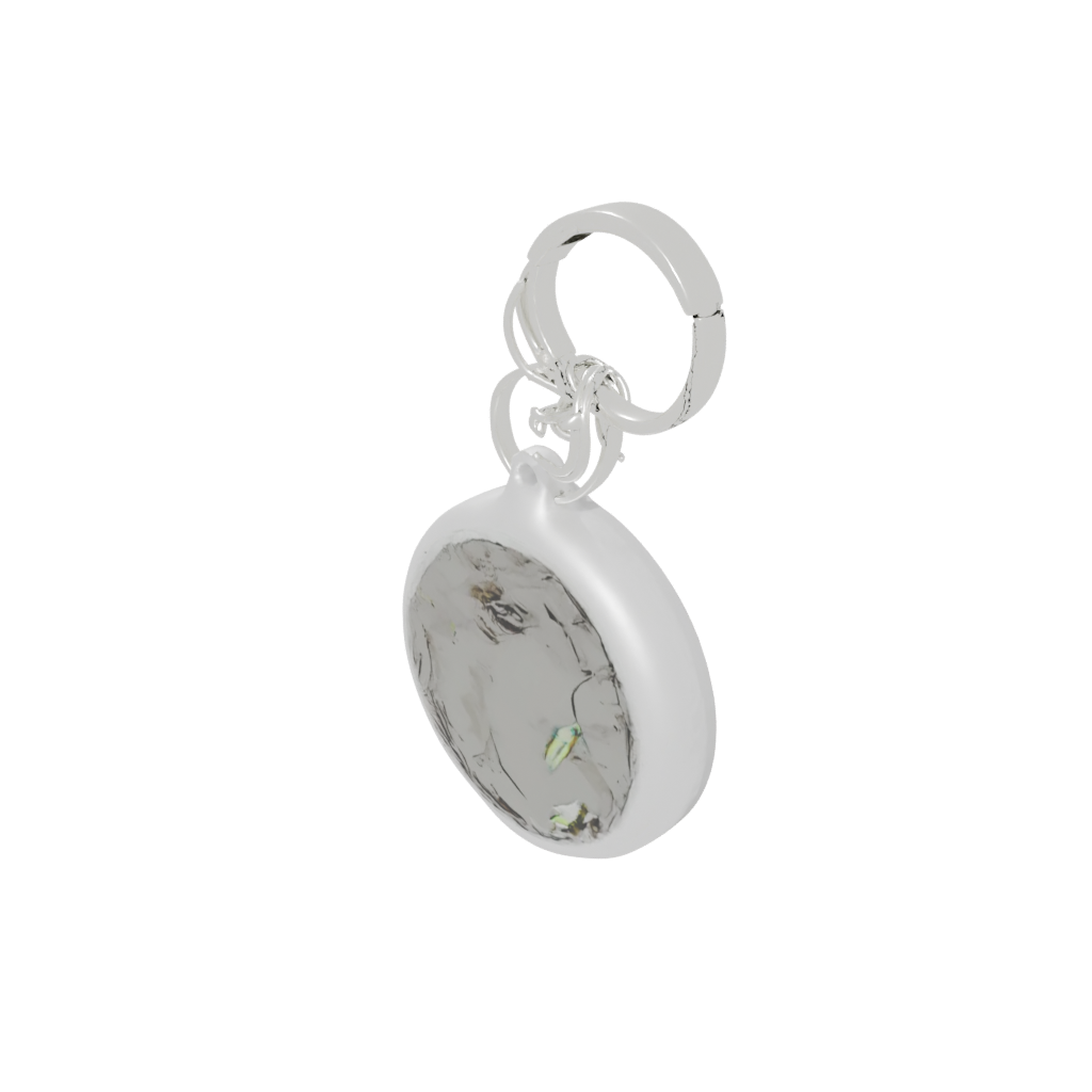 Crystal Cat Silhouette Charm