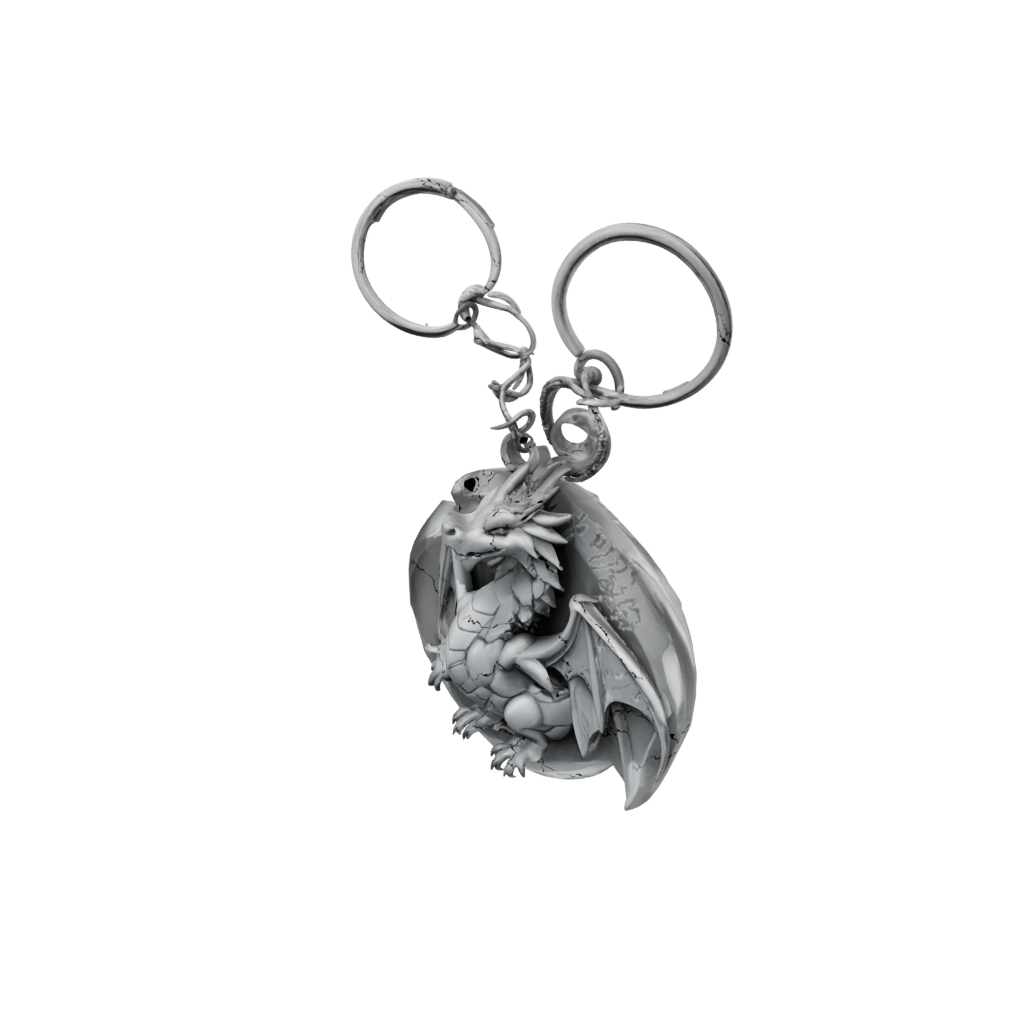 Crystal Mini Dragon Charm