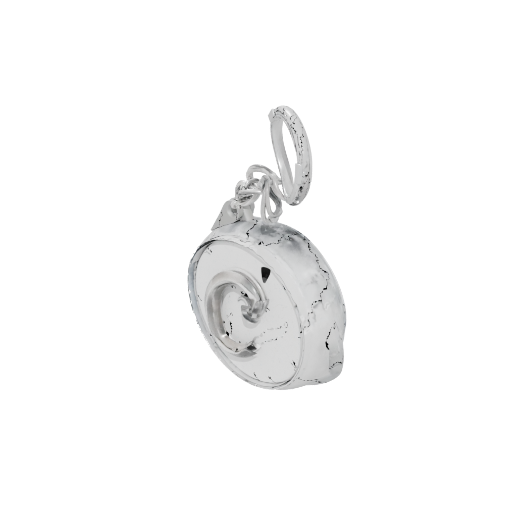 Crystal Monogram Initial C — keychains 3D print model, STL