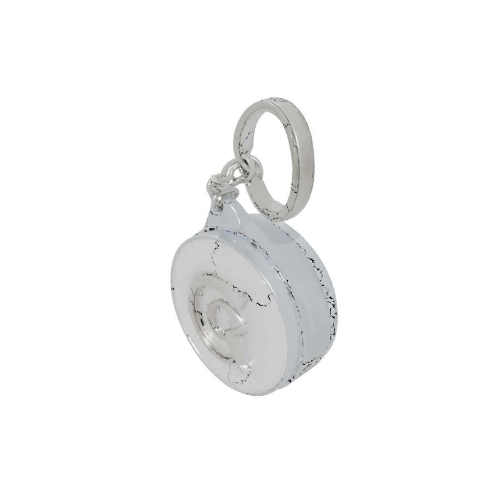 Crystal Monogram Initial Q