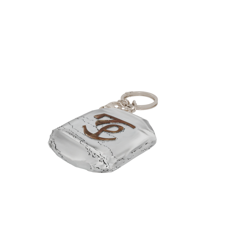 Crystal Monogram Initial T