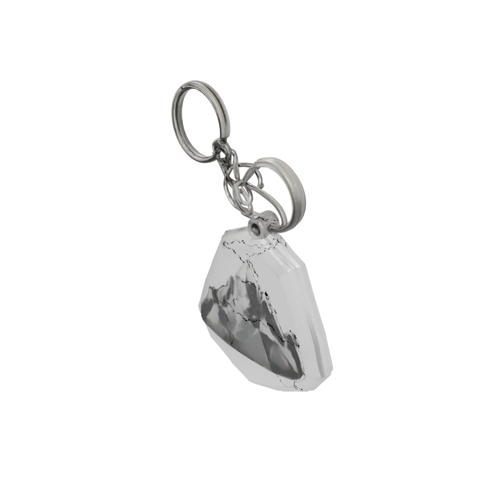 Crystal Mountain Peak Charm