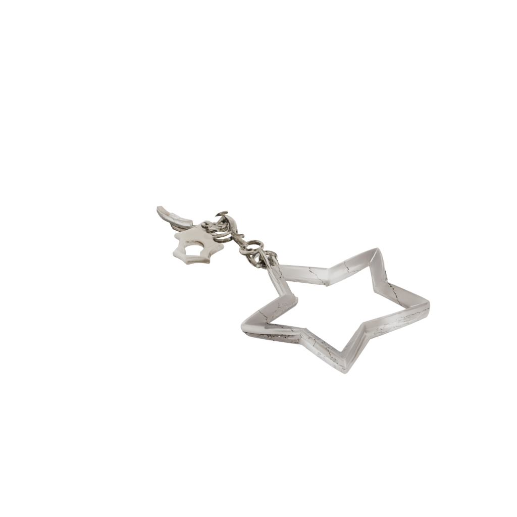 Crystal Star Charm