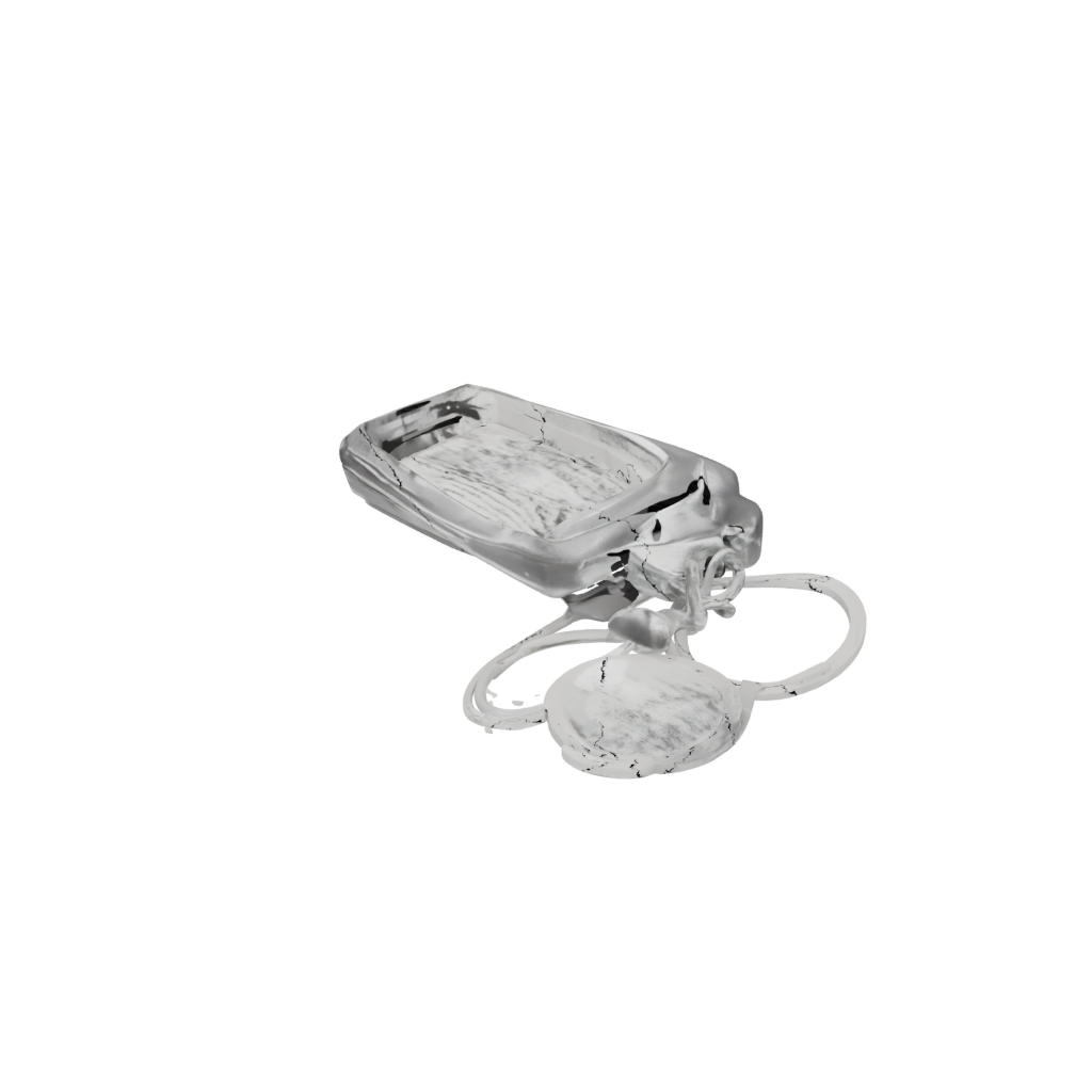 Crystal Whistle Keyfob