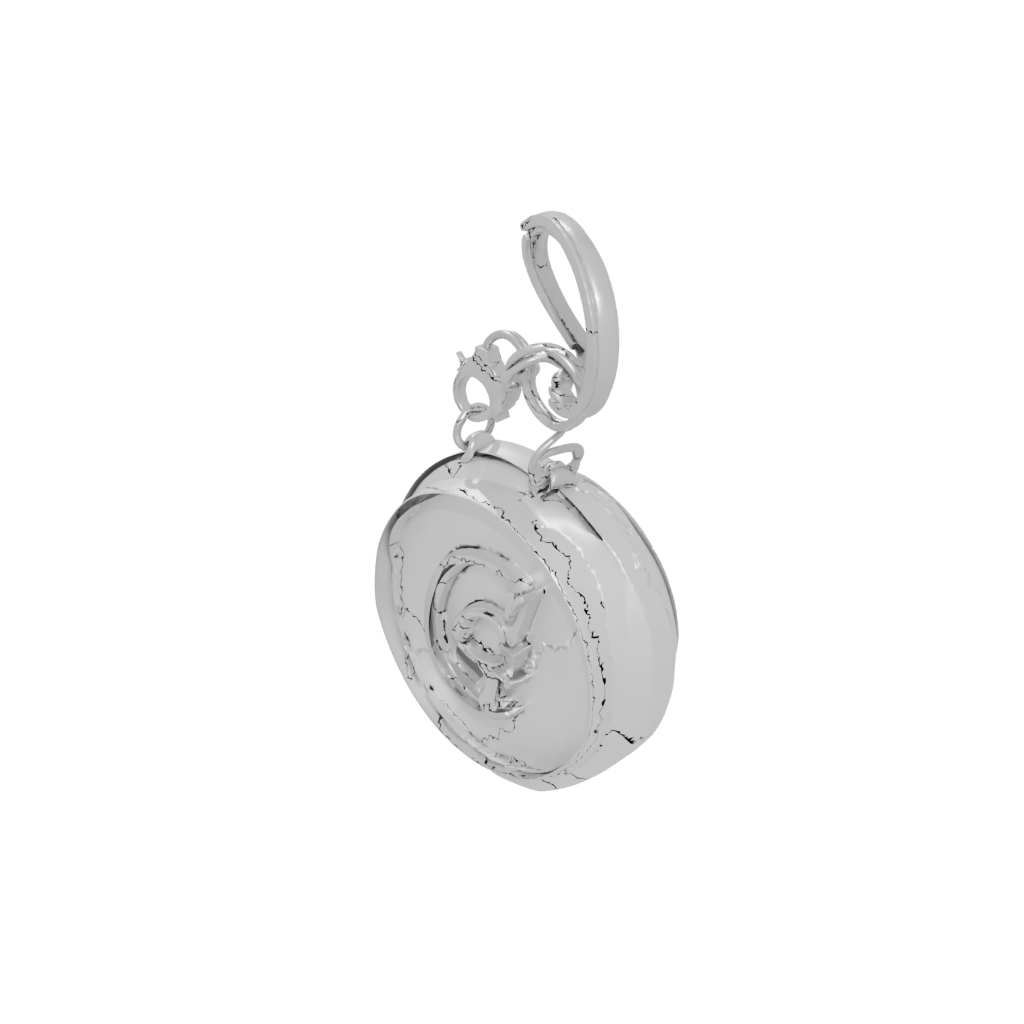 Crystal Layered Monogram Initial Q