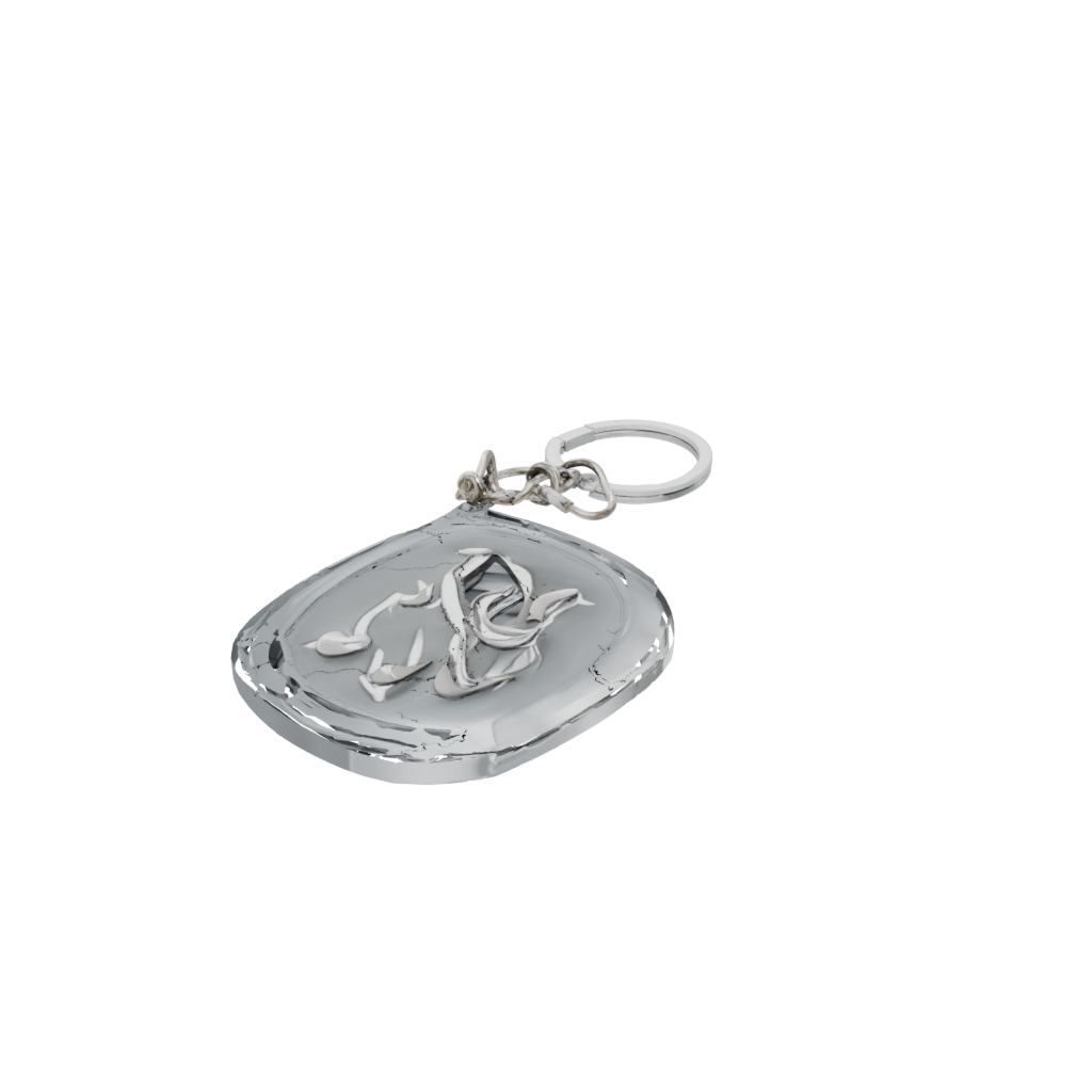 Crystal Layered Monogram Initial Y