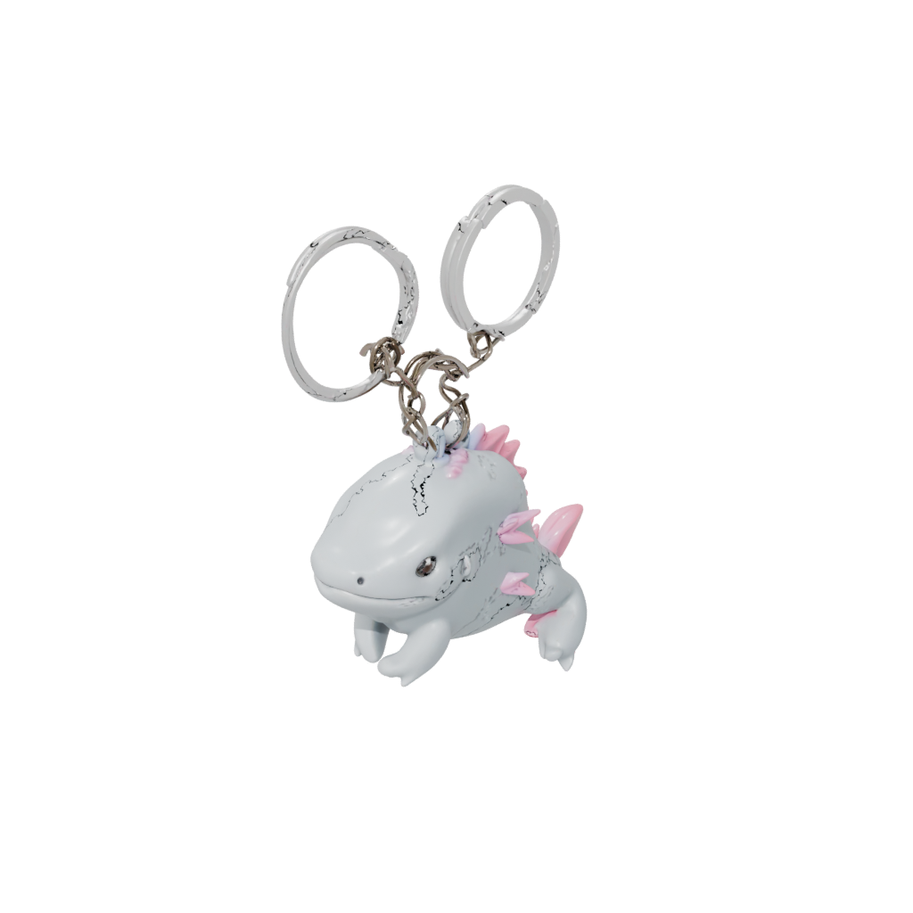 Tiny Axolotl Charm