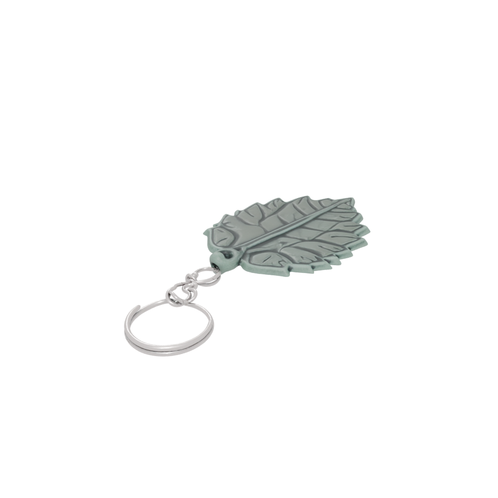 Galaxy 3D Leaf Charm — keychains 3D print model, STL