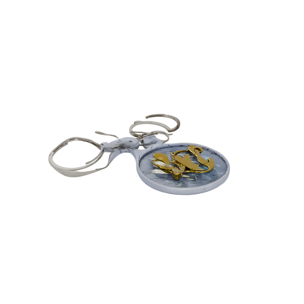 Galaxy 3D Monogram Initial W
