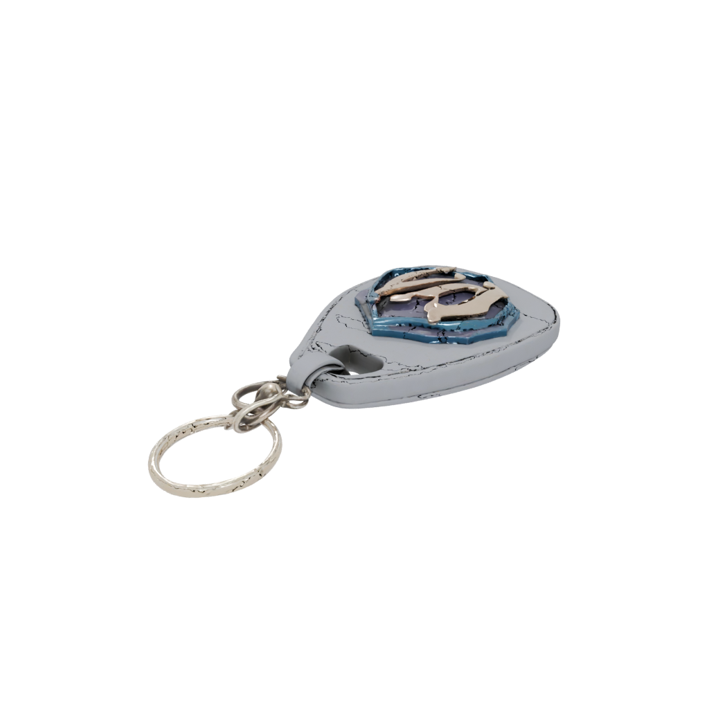 Galaxy 3D Monogram Initial Y — keychains 3D print model, STL