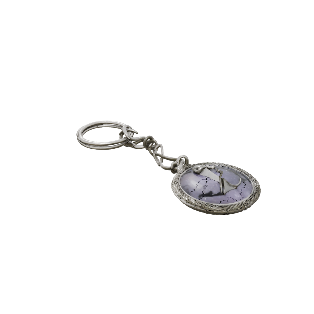 Galaxy Anchor Charm — keychains 3D print model, STL