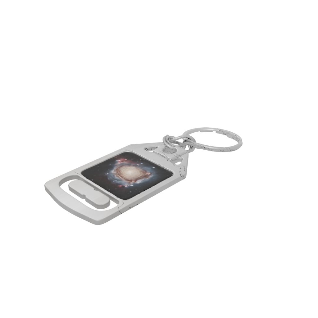 Galaxy Bottle Opener Tag — keychains 3D print model, STL