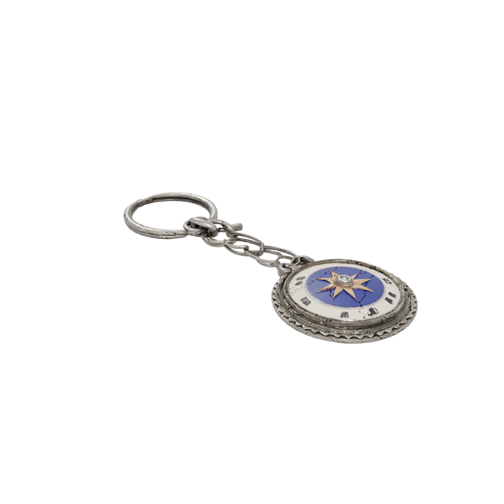 Galaxy Compass Charm