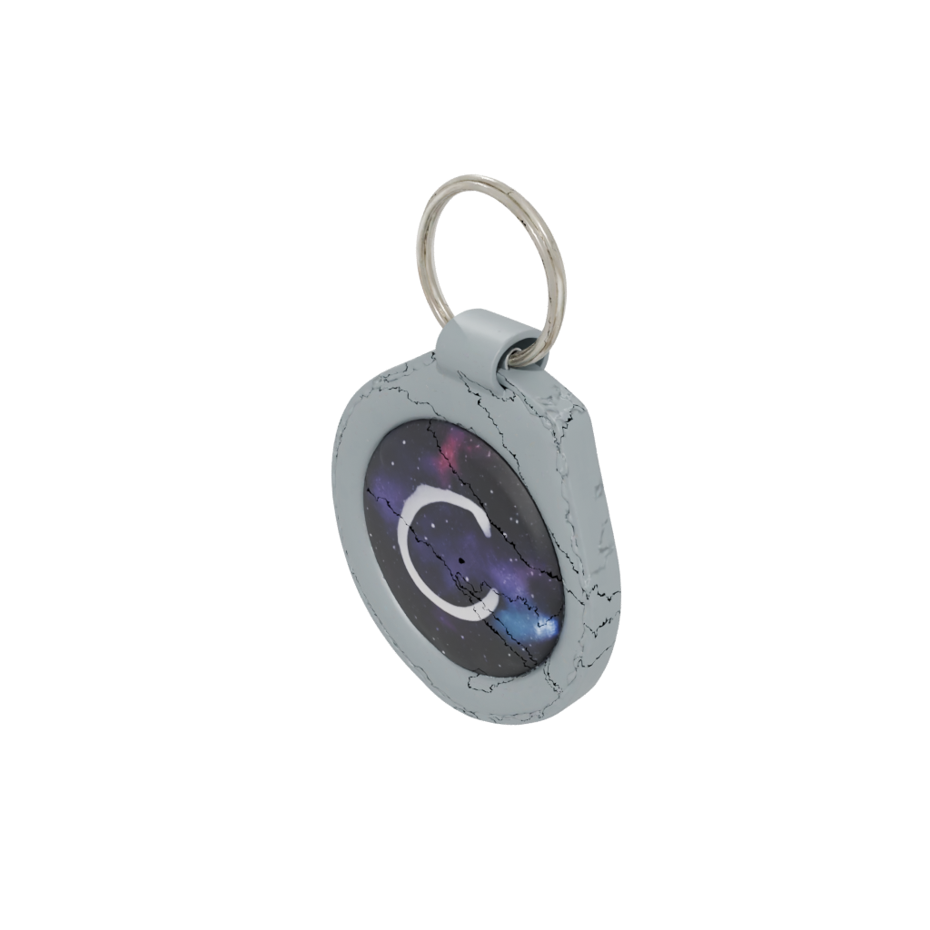 Galaxy Monogram Initial C