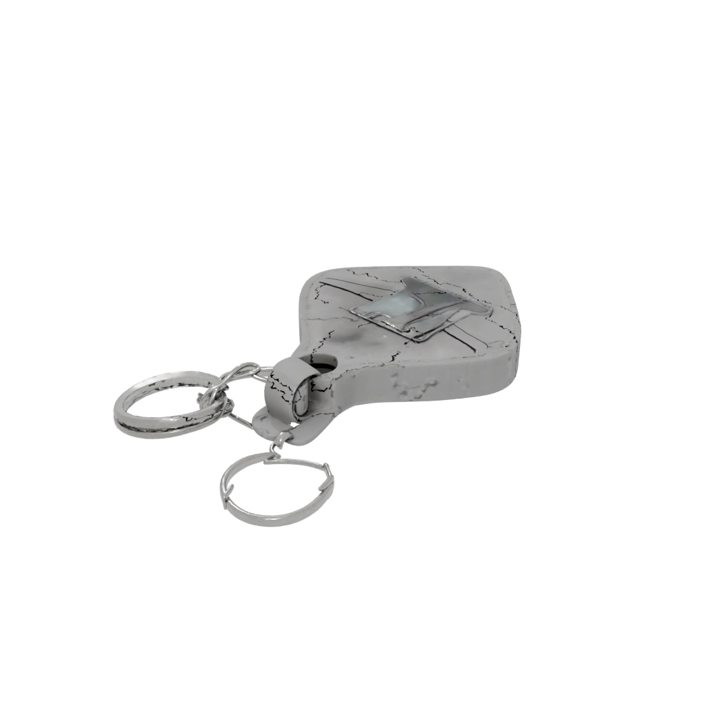 Galaxy Monogram Initial X — keychains 3D print model, STL