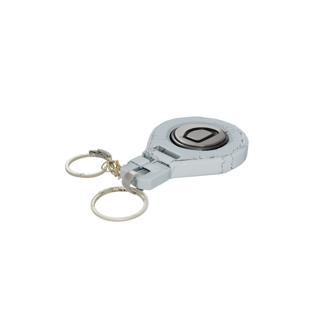 Galaxy Layered Monogram Initial D — keychains 3D print model, STL