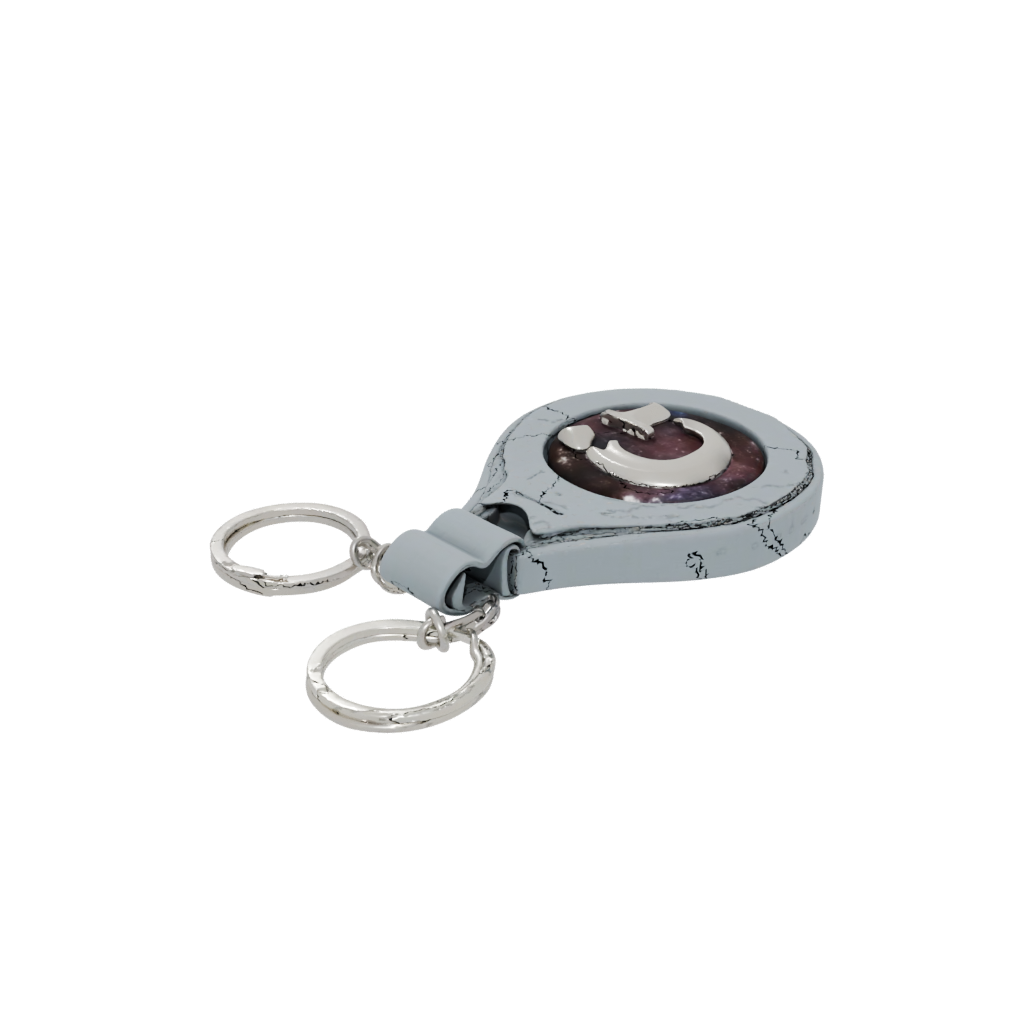 Galaxy Layered Monogram Initial G — keychains 3D print model, STL