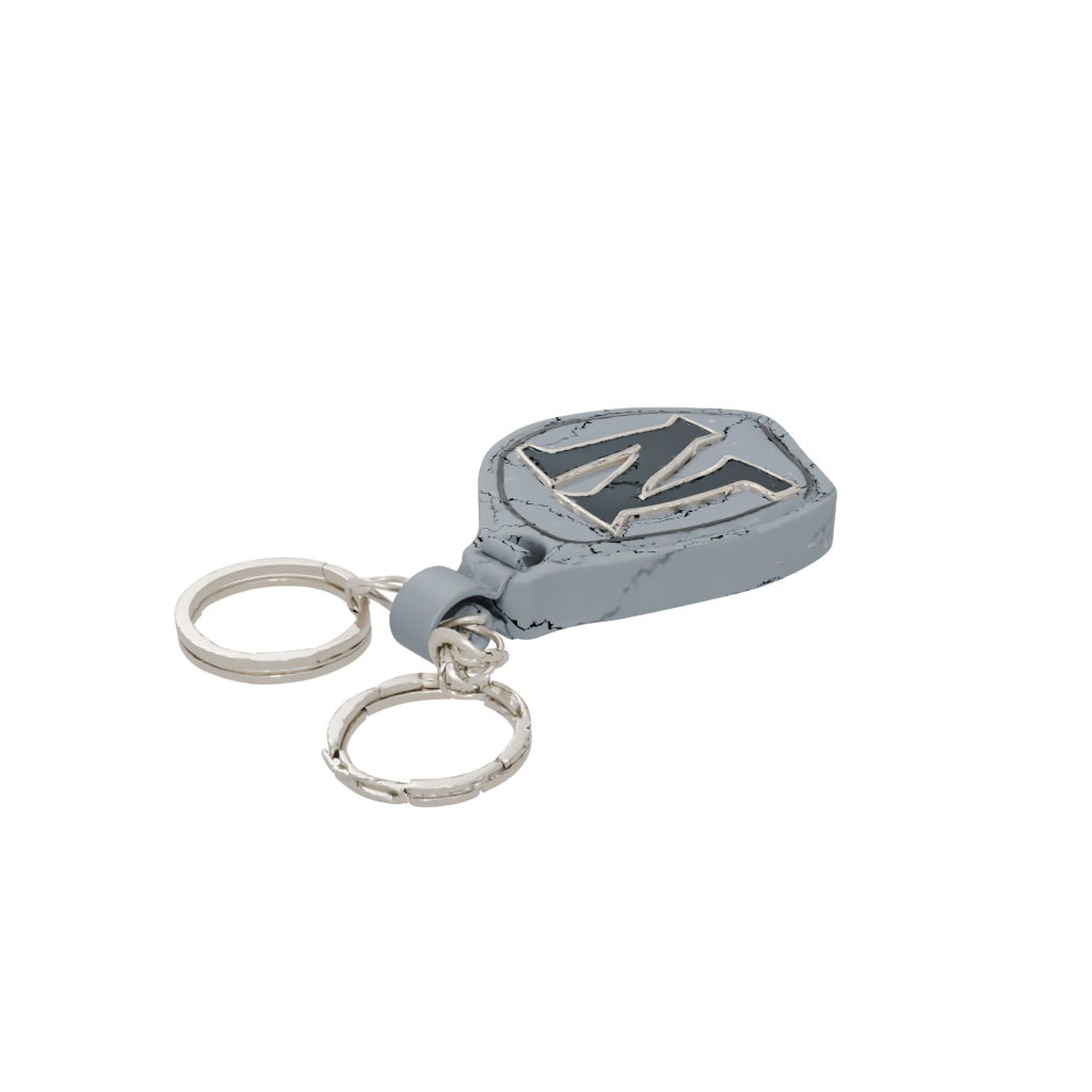 Galaxy Layered Monogram Initial N — keychains 3D print model, STL