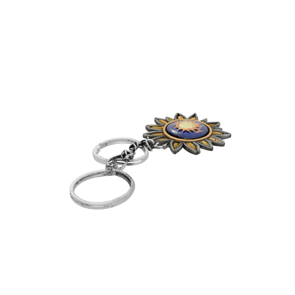 Galaxy Layered Sun Charm — keychains 3D print model, STL