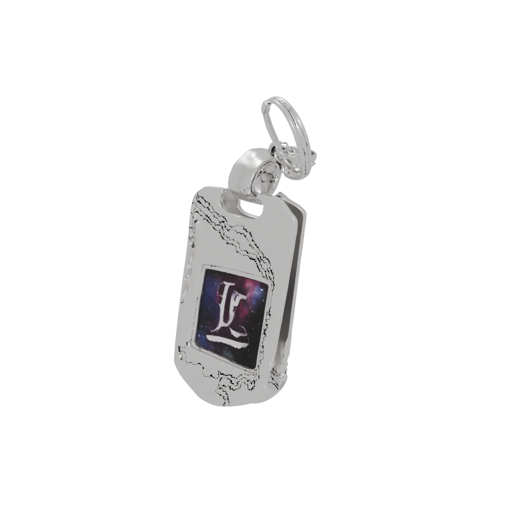 Galaxy Outline Monogram Initial L
