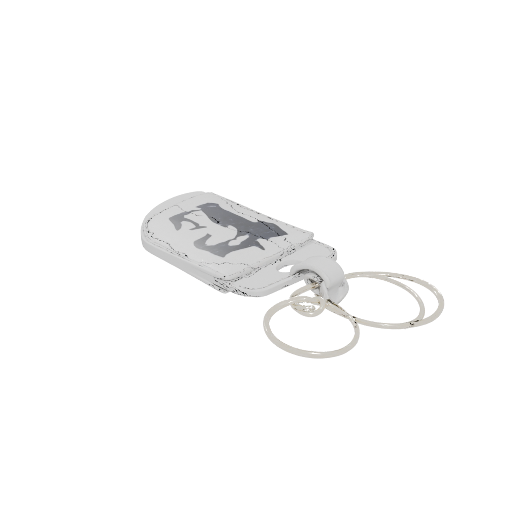 Galaxy Outline Monogram Initial R — keychains 3D print model, STL