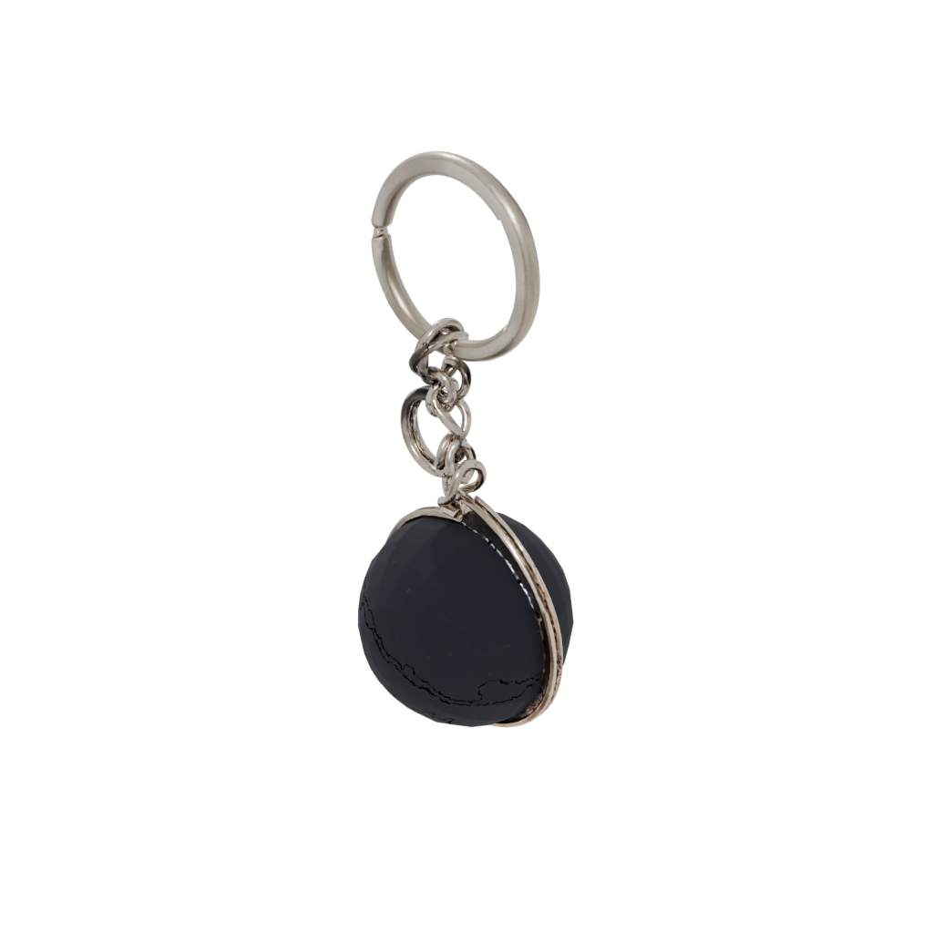 Galaxy Outline Moon Crescent Charm — keychains 3D print model, STL