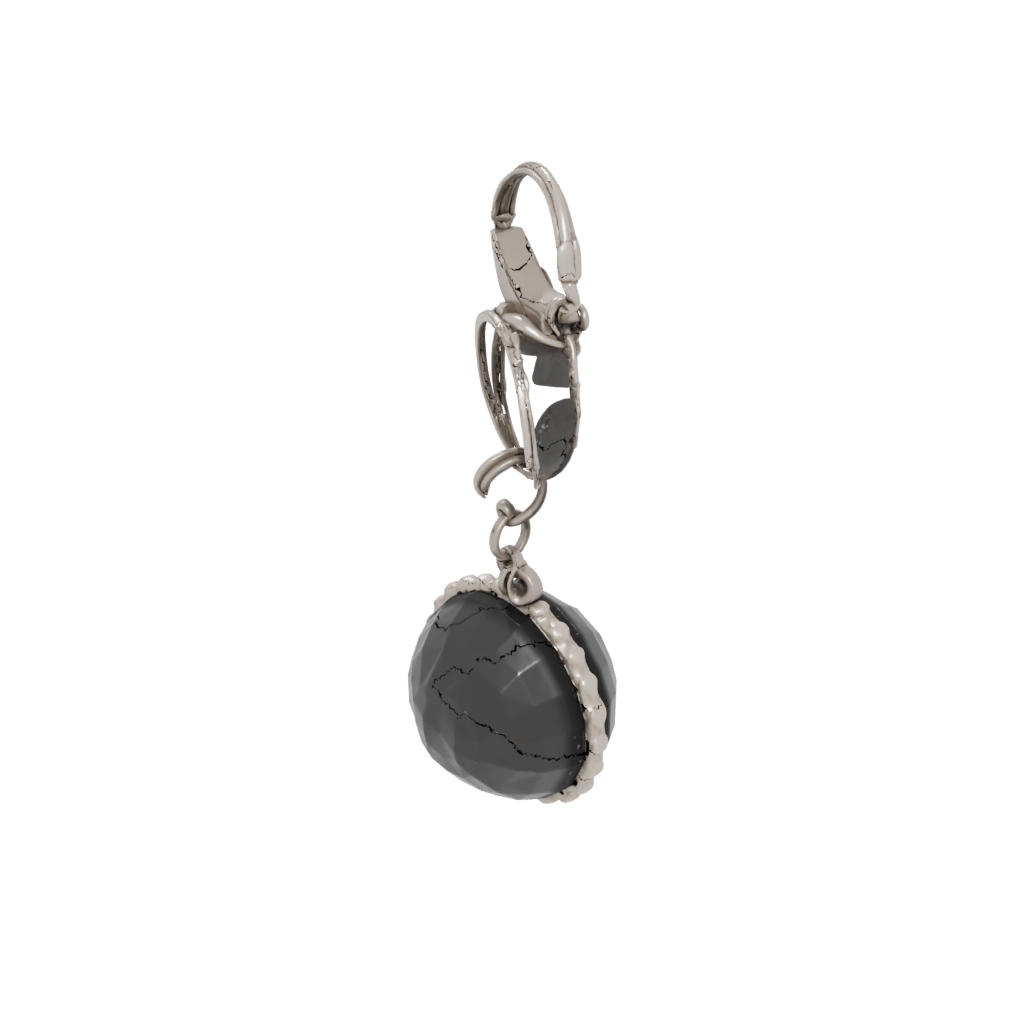 Galaxy Outline Sun Charm