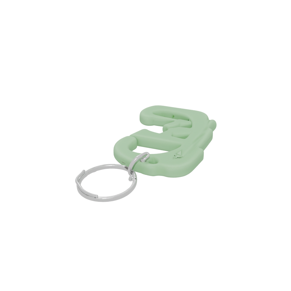 Glow 3D Monogram Initial Z — keychains 3D print model, STL