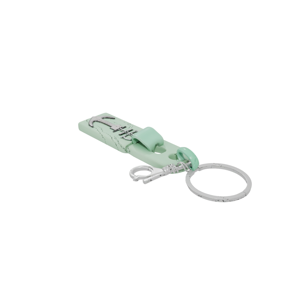 Glow Anchor Charm — keychains 3D print model, STL