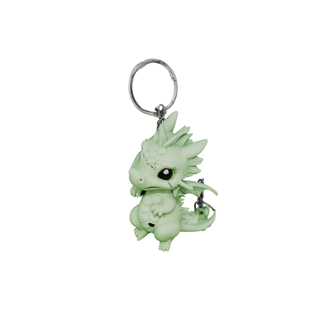 Glow Mini Dragon Charm