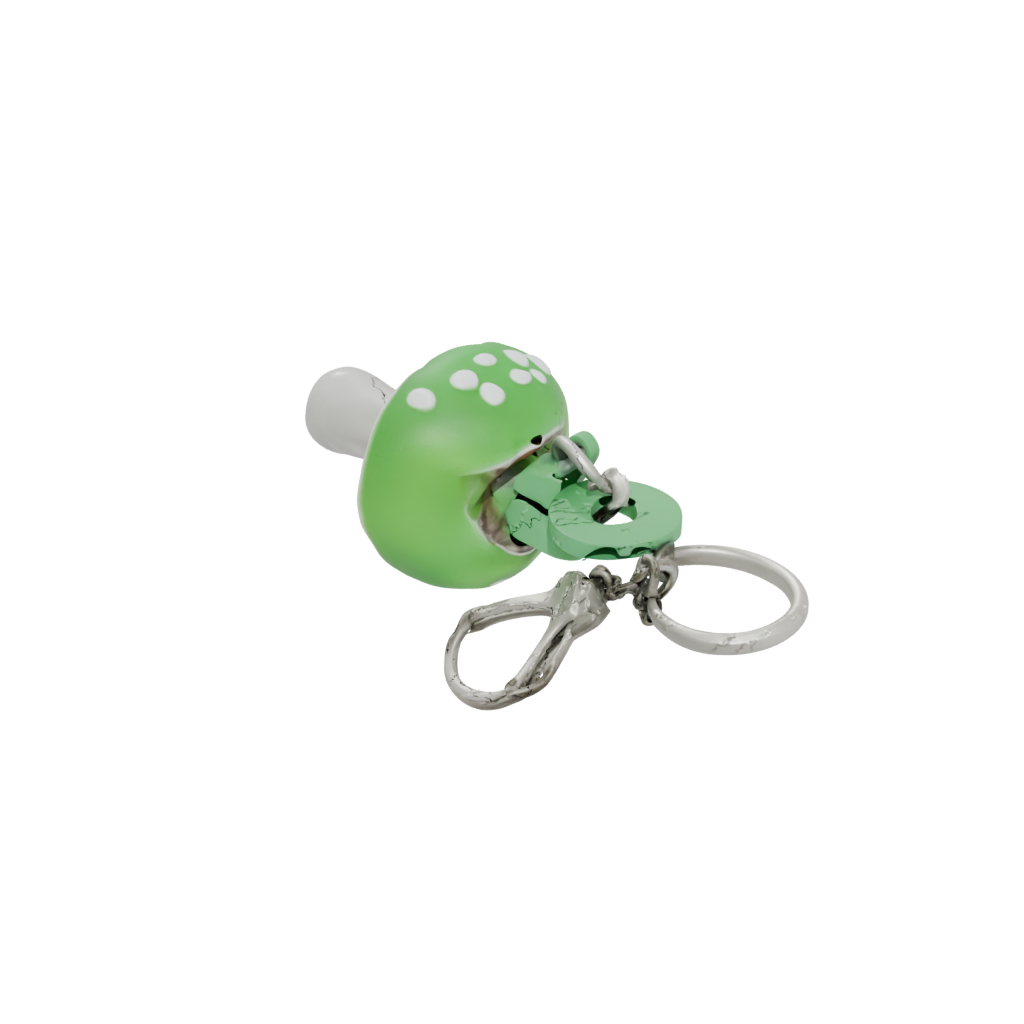 Glow Mushroom Charm
