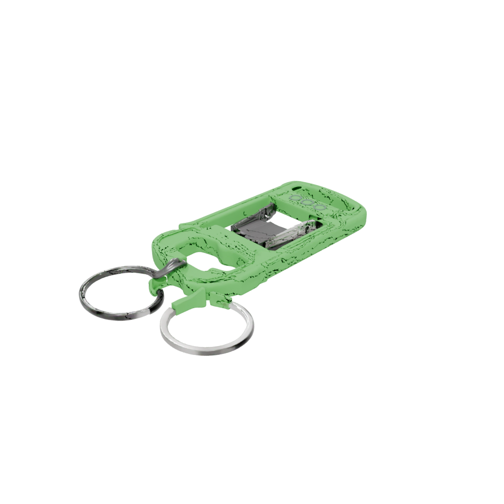Glow Layered Bottle Opener Tag — keychains 3D print model, STL