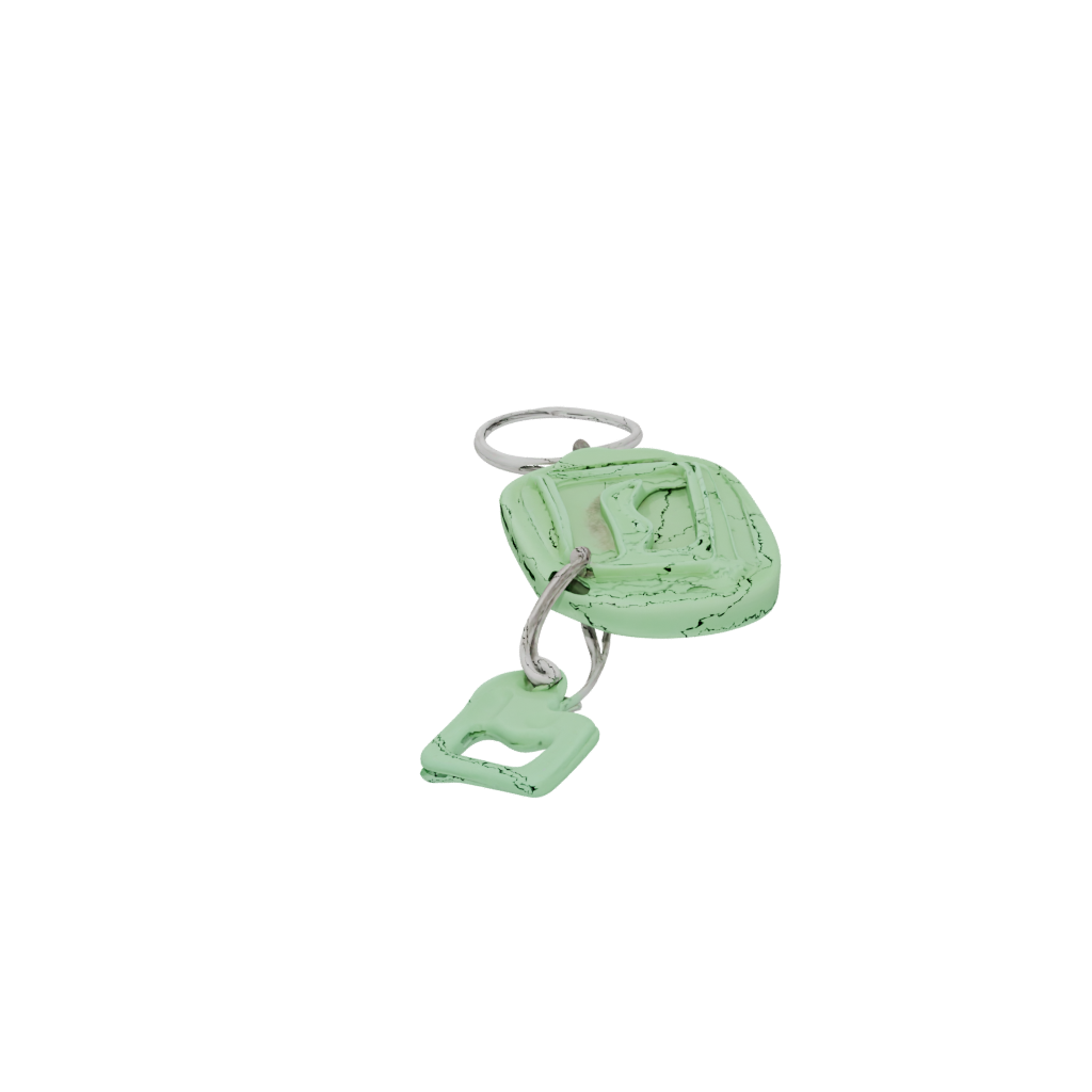 Glow Layered Monogram Initial J